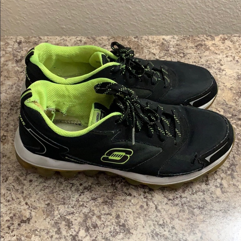 Sketchers Yellow Bubbly Shoes